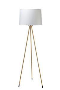 Zera - Floor Lamp - White / Gold