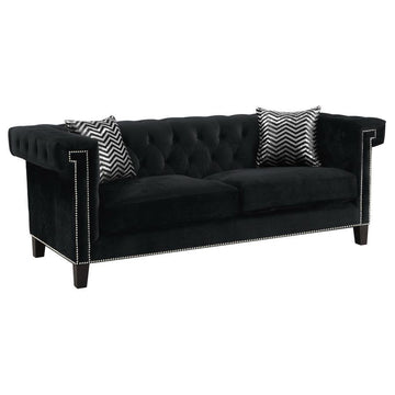 Reventlow - Tufted Sofa - Black