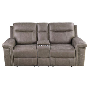 Wixom - 1-drawer Power^2 Loveseat with Console