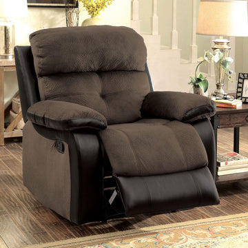 Hadley - Recliner - Brown / Black