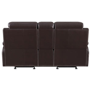 Myleene - Glider Loveseat with Console