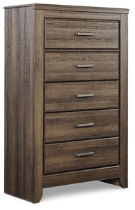 Juararo - Dark Brown - Five Drawer Chest