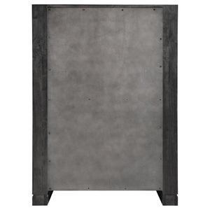 Lorenzo - 5-Drawer Chest - Dark Gray