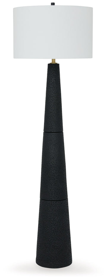 Hallburg - Poly Floor Lamp - Black