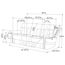 Wixom - Cushion Back Power^2 Sofa