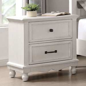 Georgette - Nightstand - Antique White