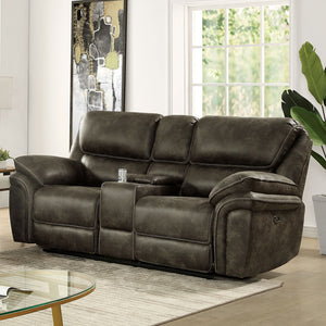 Tredegar - Power Loveseat - Mocha