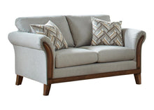 Roxanne - Stationary Loveseat - Pearl Silver