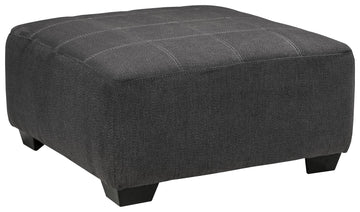 Ambee - Oversized Accent Ottoman - Slate