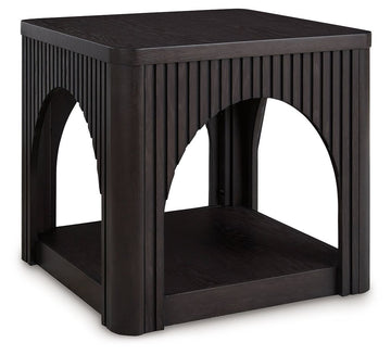 Yellink - Square End Table - Black