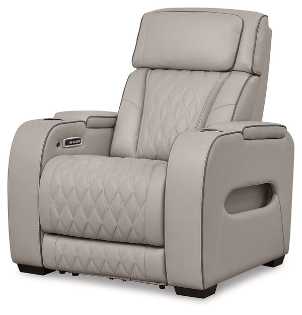 Boyington Power Recliner/Adj Headrest