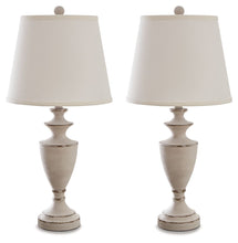 Dorcher - Antique Gray - Metal Table Lamp (Set of 2)