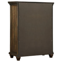 Bennington - Rectangular 5-Drawer Chest - Acacia Brown