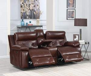 Chester - Power Reclining Loveseat - Brown