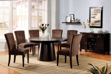 Havana - Round Dining Table - Espresso