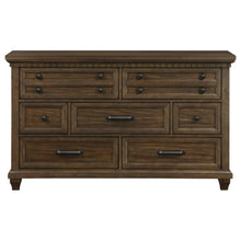 Bennington - Rectangular 7-Drawer Dresser - Acacia Brown