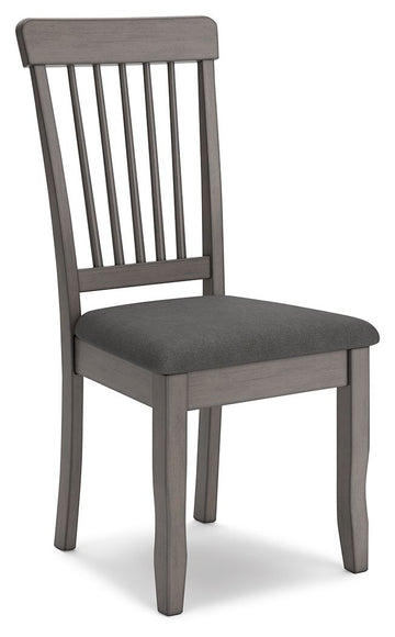 Shullden - Dining Room Side Chair (Set of 2) - Gray
