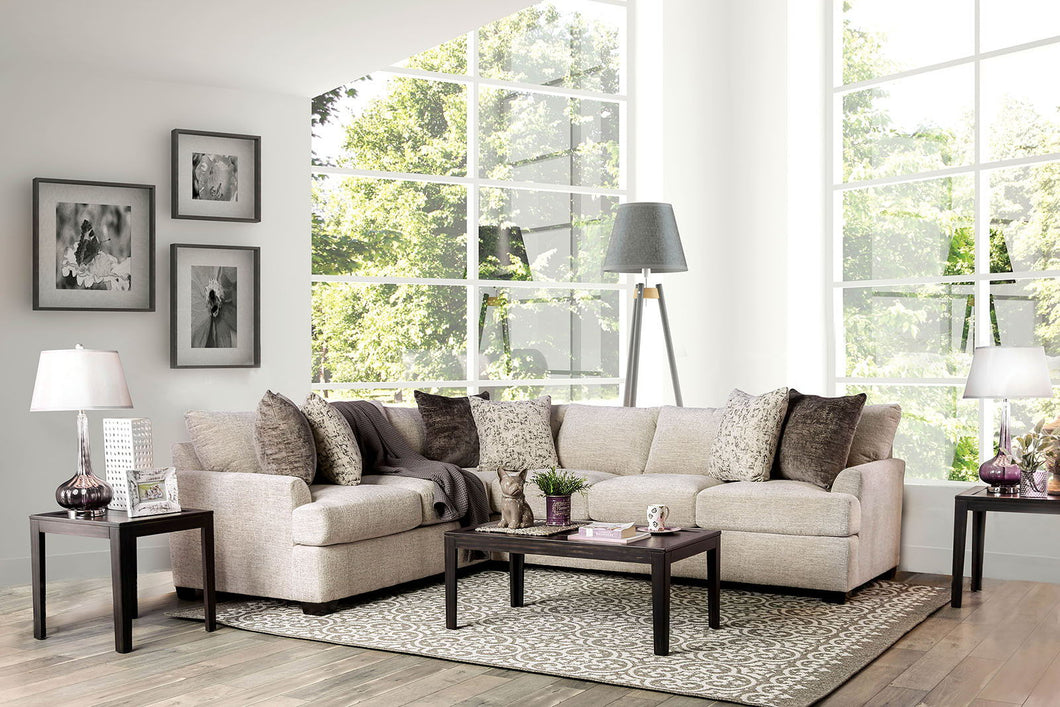 Alisa - Sectional - Ivory