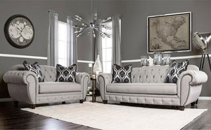 Viviana - Sofa - Gray / Black