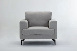 Kyrene - Chair - Light Gray Linen