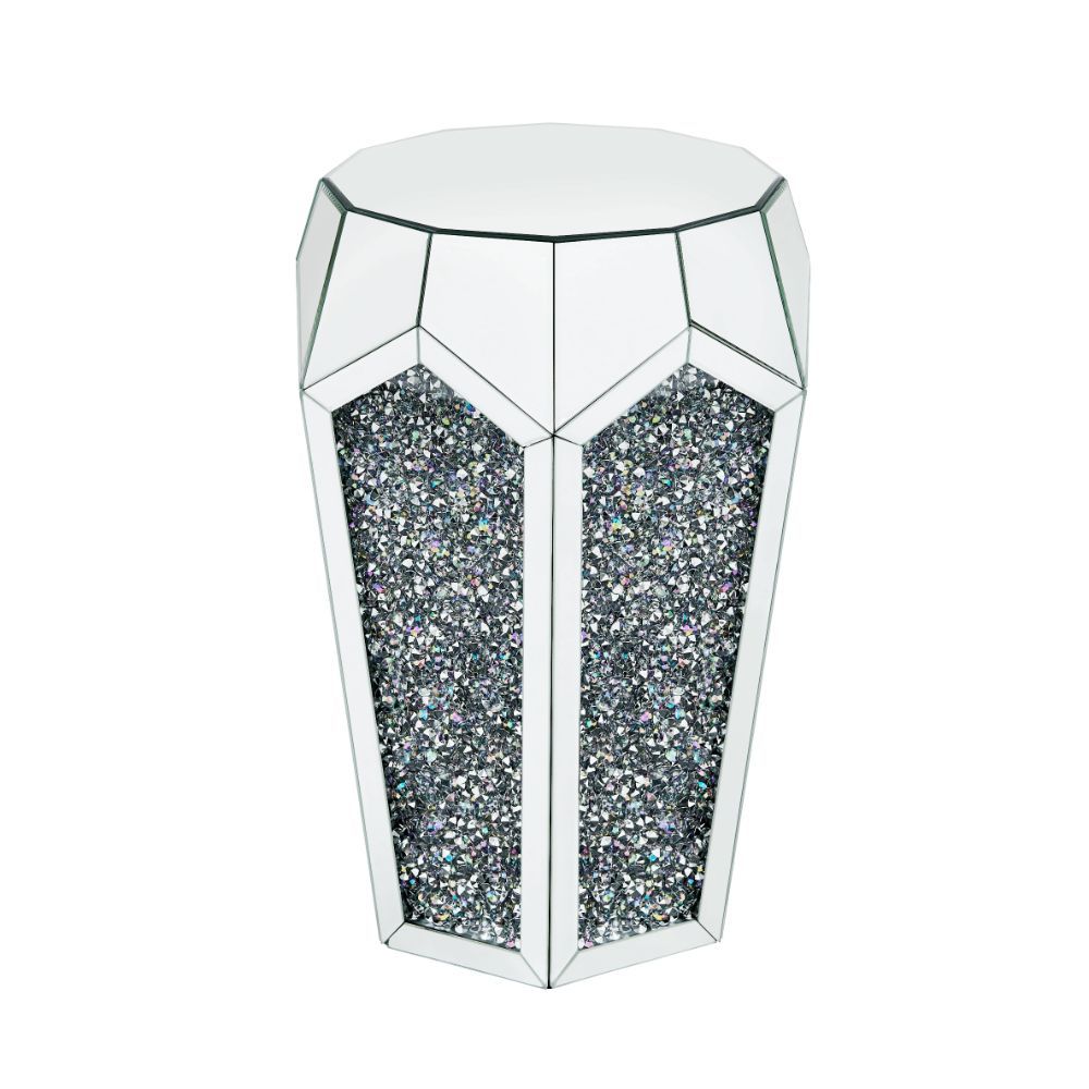 Noralie - End Table - Pearl Silver - 24