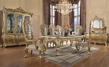 Cabriole - Dining Table - Gold Finish - 31"