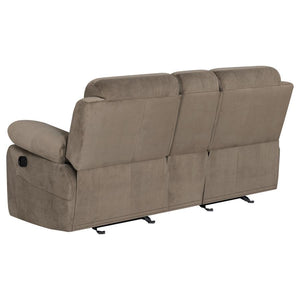 Myleene - Glider Loveseat with Console