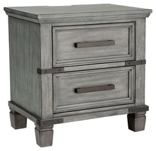 Russelyn - Gray - Two Drawer Night Stand