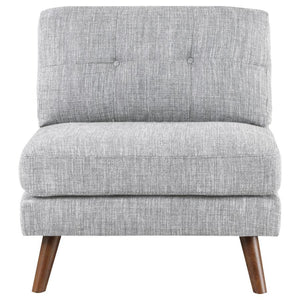 Churchill - Button Tufted Armless Chair