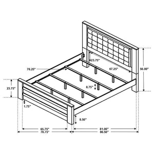 Ridgedale - Tufted Headboard Bed