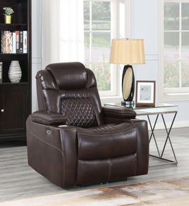 Korbach - Power Recliner - Brown