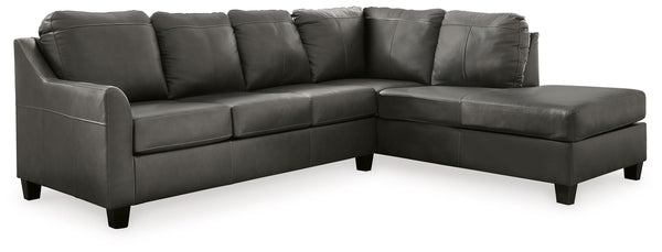 Valderno 2-Piece Sectional With Raf Corner Chaise Fog