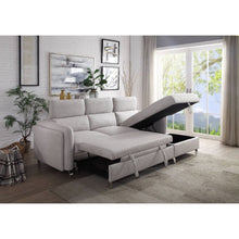 Reyes - Sectional Sofa - Beige Nubuck