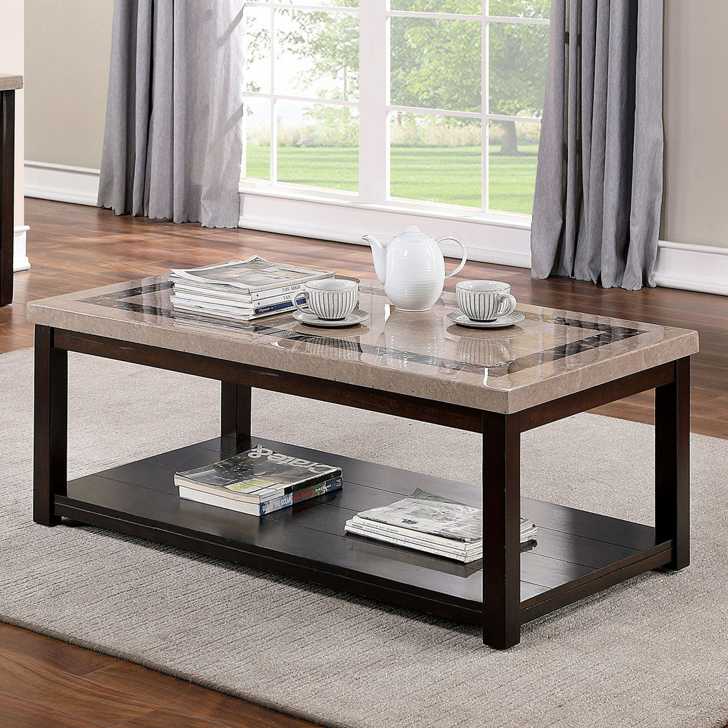 Rosetta - Coffee Table - Dark Walnut