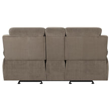 Myleene - Glider Loveseat with Console