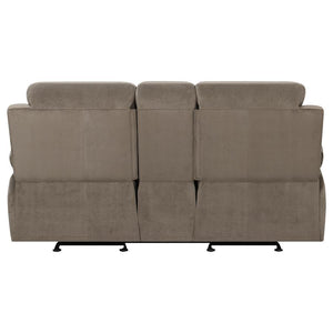 Myleene - Glider Loveseat with Console