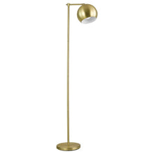 Linnea - Dome Shade Task Floor Lamp - Brushed Gold