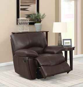 Clifford - Pillow Top Arm Recliner - Chocolate