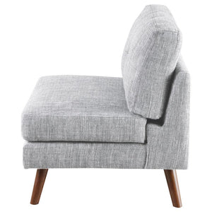 Churchill - Button Tufted Armless Chair