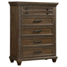 Bennington - Rectangular 5-Drawer Chest - Acacia Brown