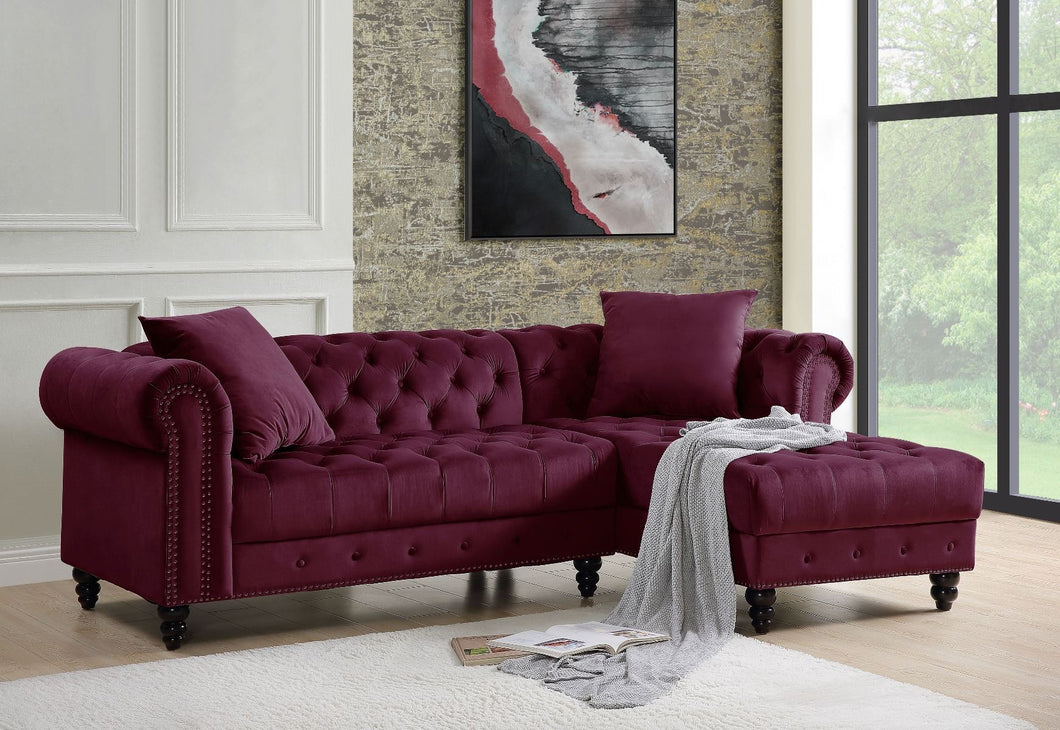 Adnelis - Sectional Sofa w/2 Pillows