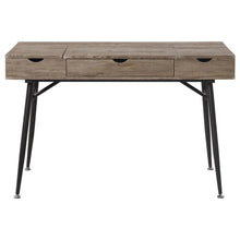 Rafael - 1-Drawer Writing Desk - Rustic Driftwood