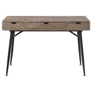 Rafael - 1-Drawer Writing Desk - Rustic Driftwood