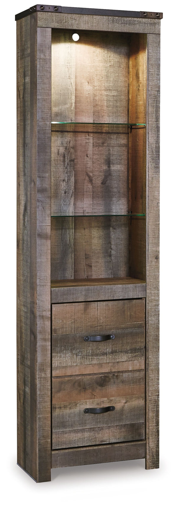Trinell Pier 2-drawers Brown