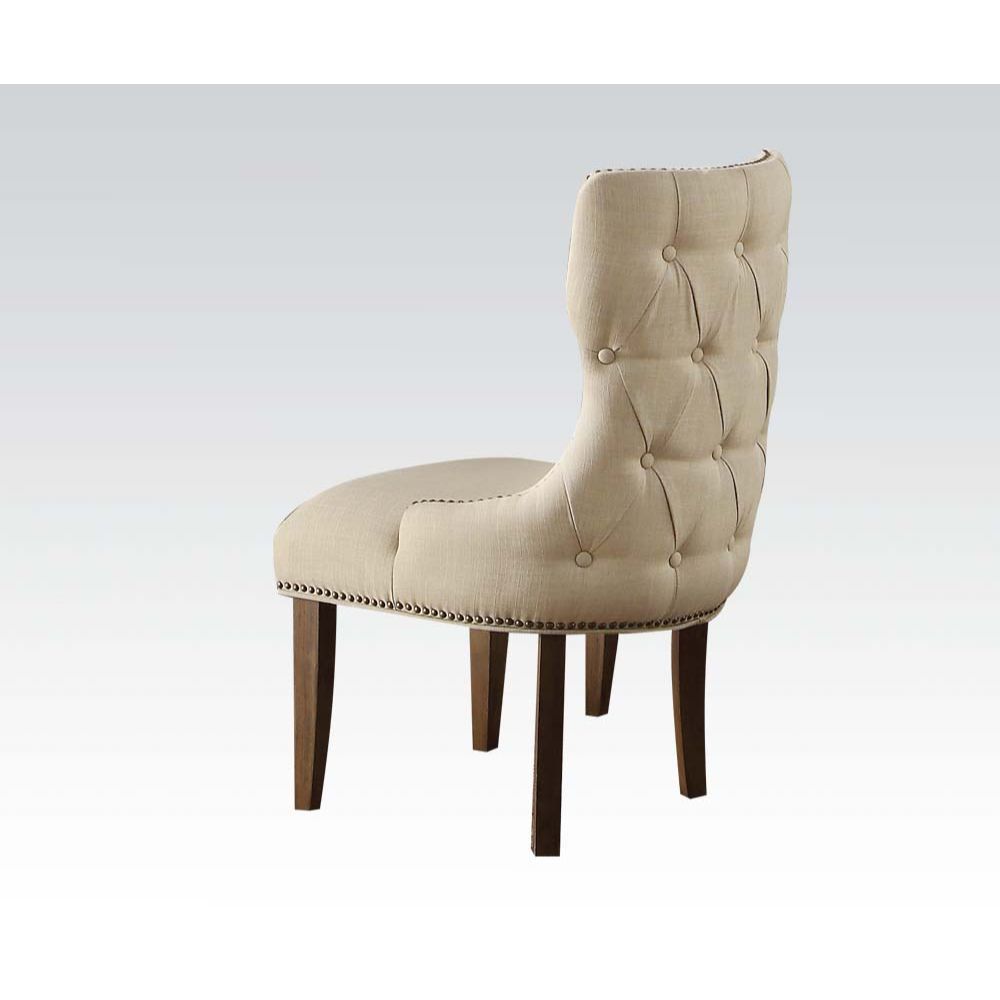 Inverness - Chair - Fabric & Salvage Oak