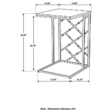 Angeliki - C-shape Accent Table