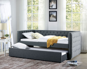 Tricia - Twin Daybed With Trundle - Gray