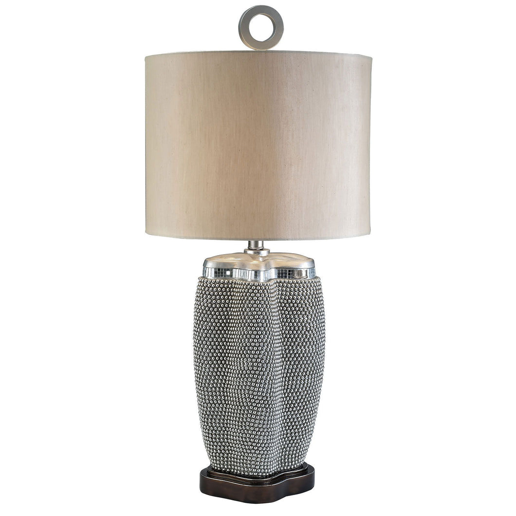 Sylvia - Table Lamp - Pearl Silver