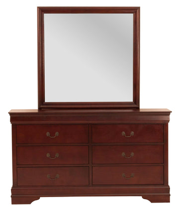 Louis Philip - 6 Drawers Dresser