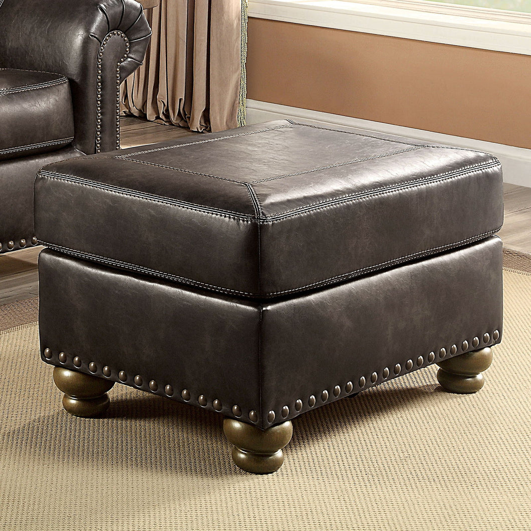 Bemus - Ottoman - Dark Brown